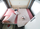 Camping Car Salon Arriere Florium Wincester 75LOFT Chambre1