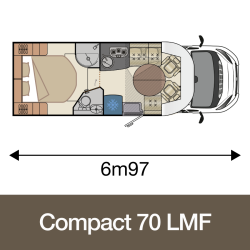 Mayflower 70 Lmf Camping Car Avec Lit Central Fleurette Florium