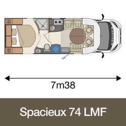 Mayflower 74 Lmf Camping Car Avec Lit Central Fleurette Florium