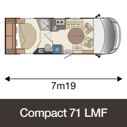 Wincester 71 Lmf Camping Car Avec Lit Central Fleurette Florium