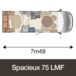 Wincester 75 Lmf Camping Car Avec Lit Central Fleurette Florium